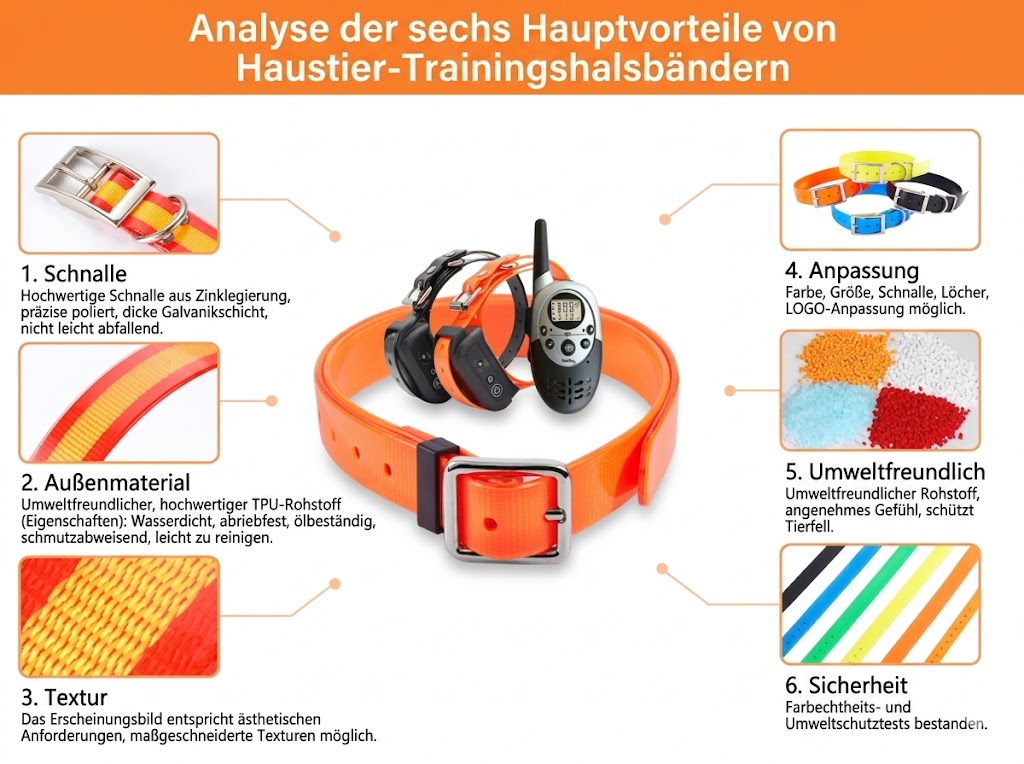 6 Vorteile unserer BioThane Halsbänder im Detail
