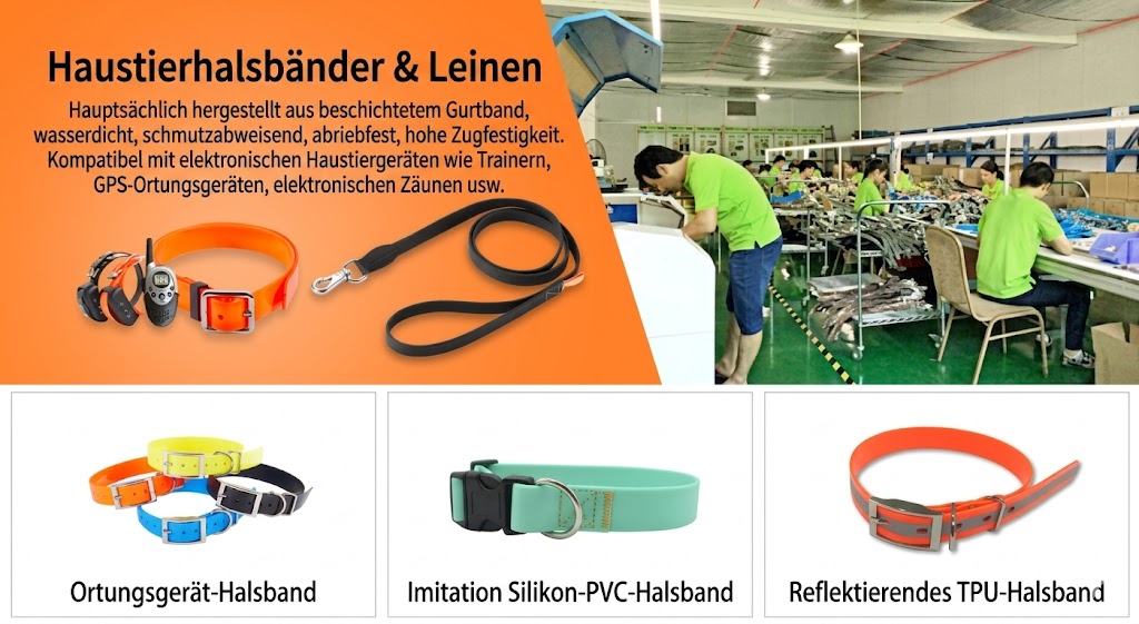 Halsbänder & Leinen für professionelle Anwendungen