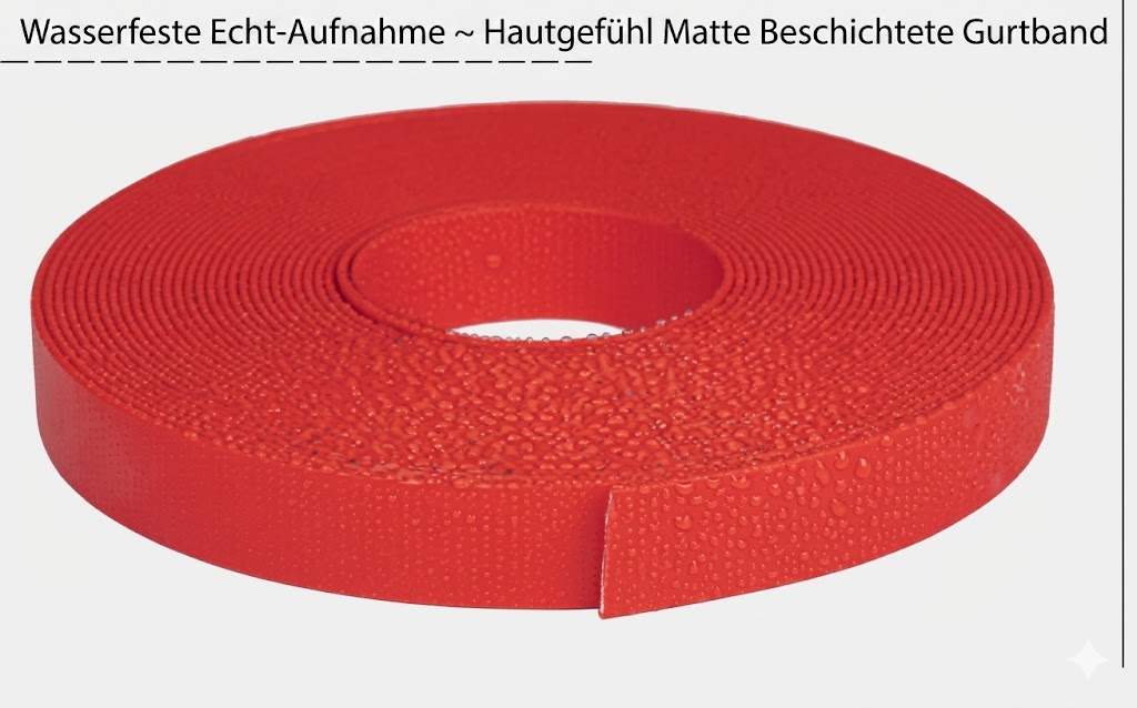 Hautgefühl Matte Beschichtete Gurtband