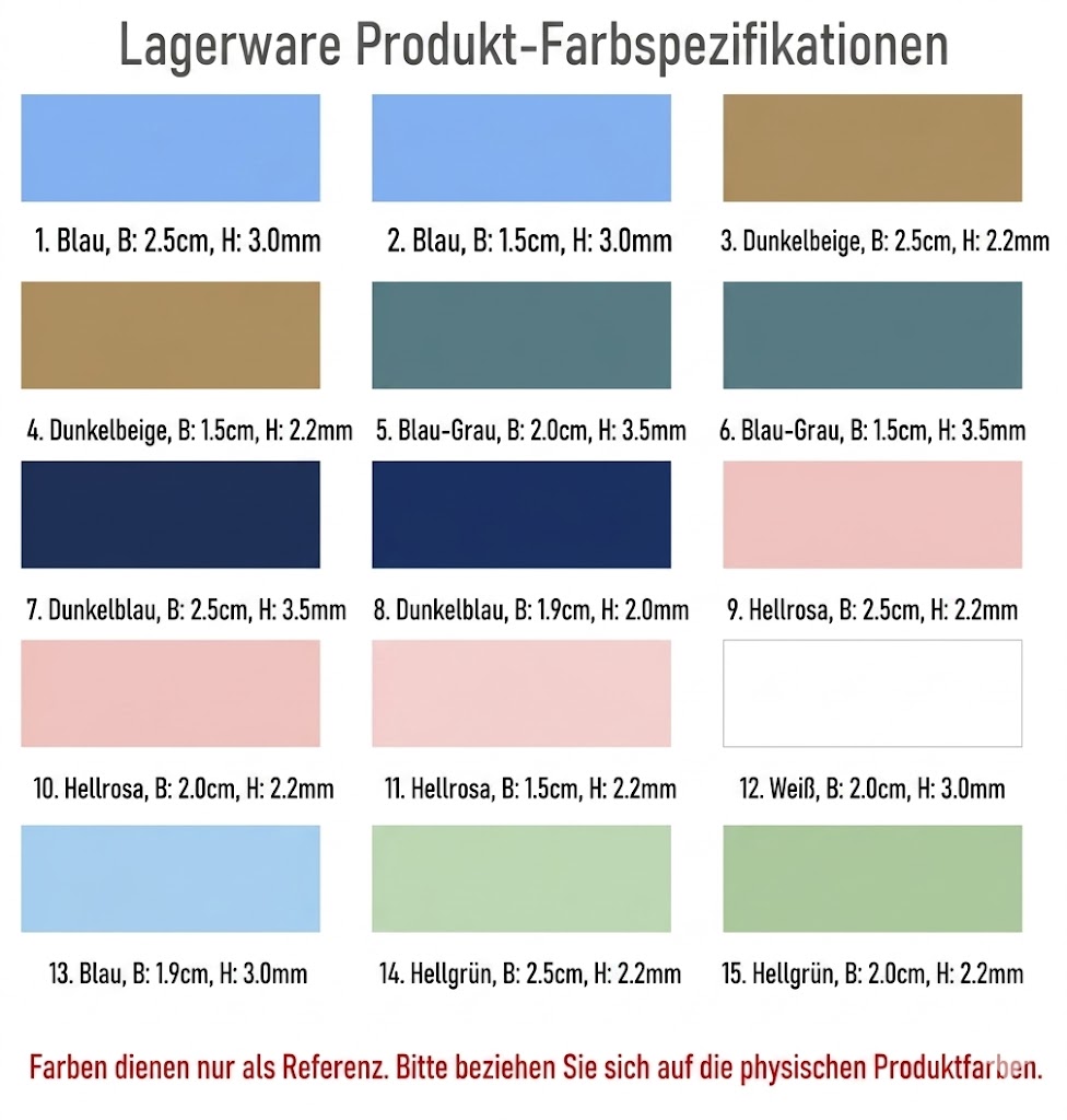 Lagerfarben 1