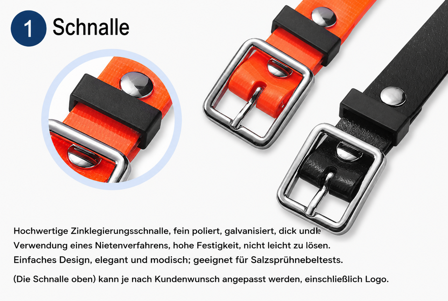 Metallbeschläge (Schnallen & Hardware)