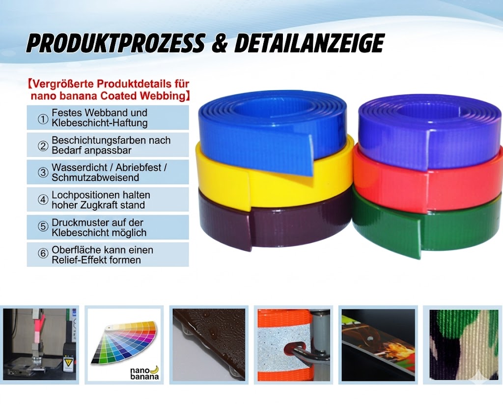 Produktionsvorteile der Biothane Leine