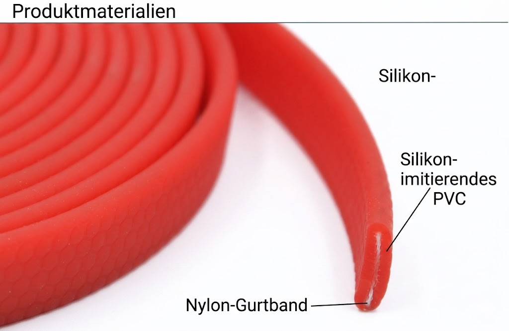 Silikon-imitierendes PVC
