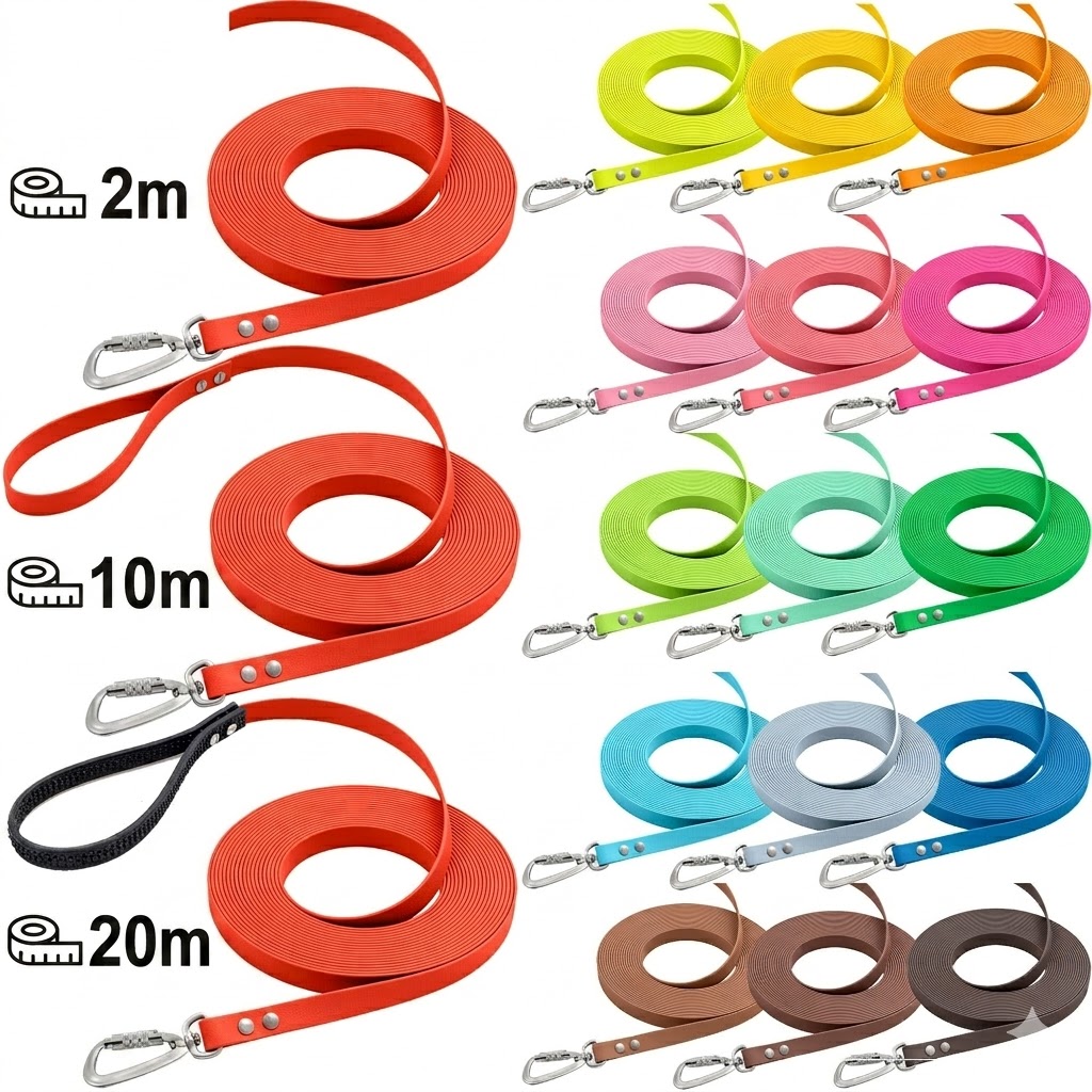 Biothane Leine PVC-beschichtet 1–20 m
