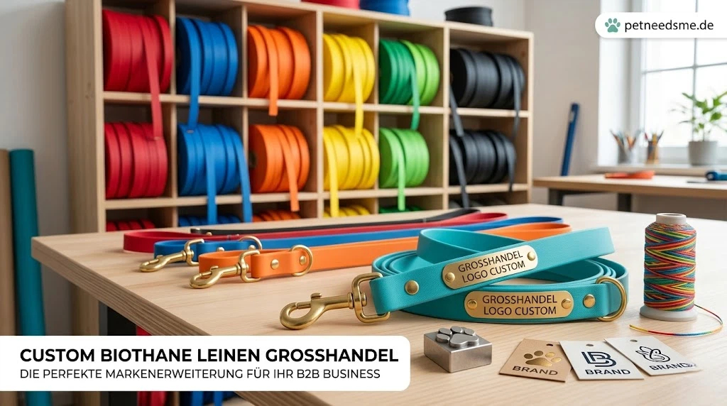 Biothane Leinen mit Branding Biothane Leinen mit Branding