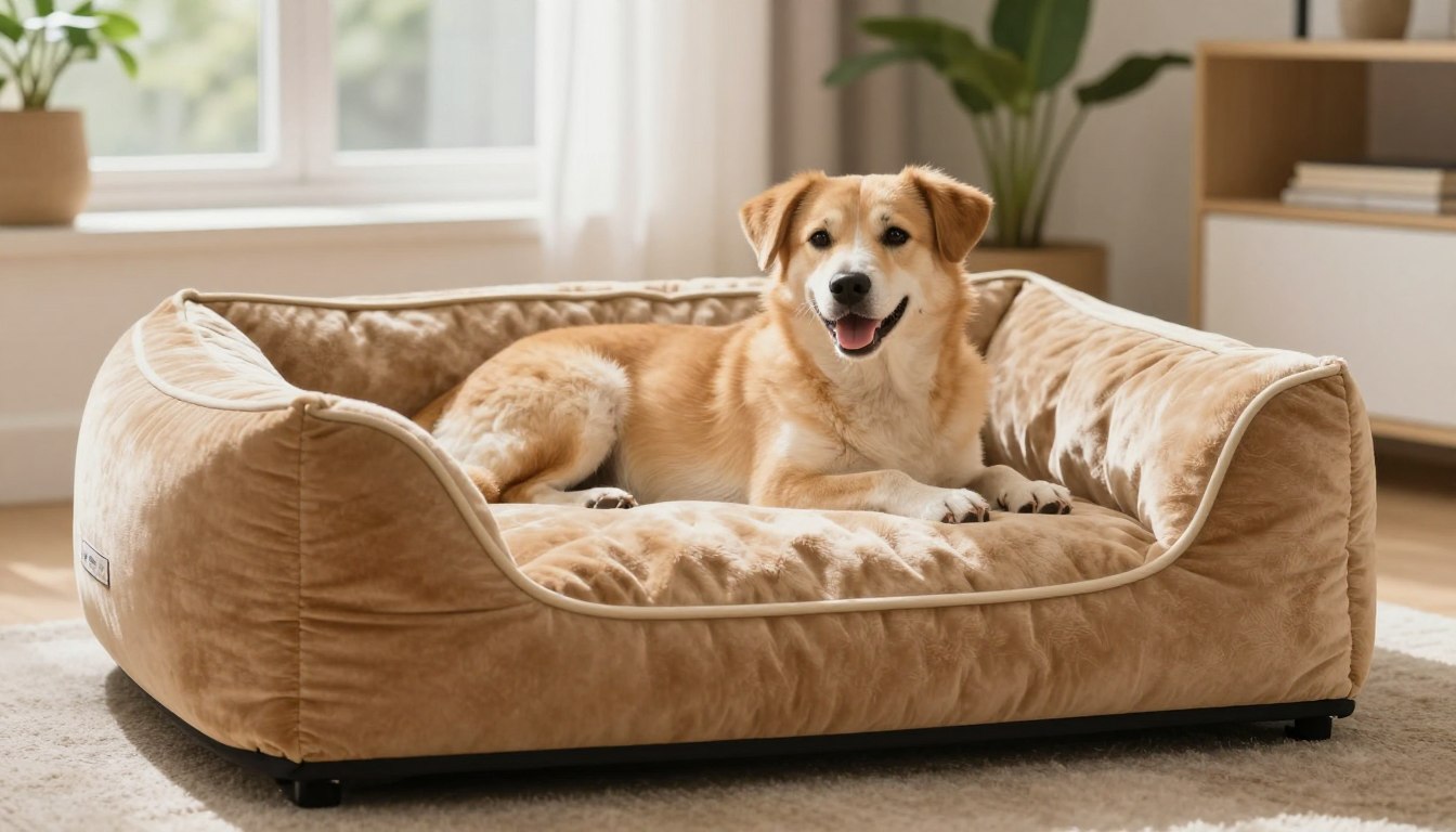 Die für orthopädische Hundebetten verwendeten Materialien müssen sicher sein.