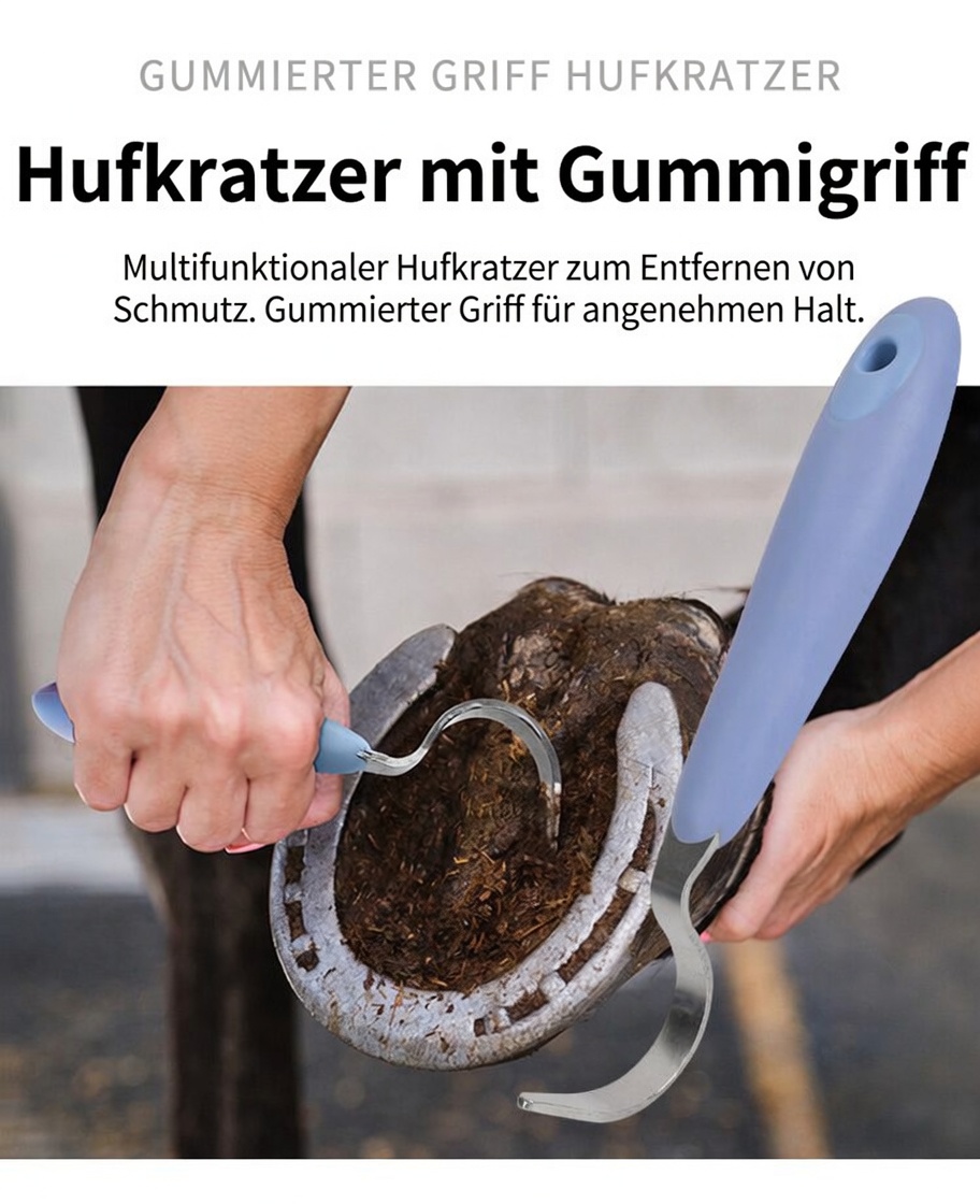 Hufkratzer mit Gummigriff