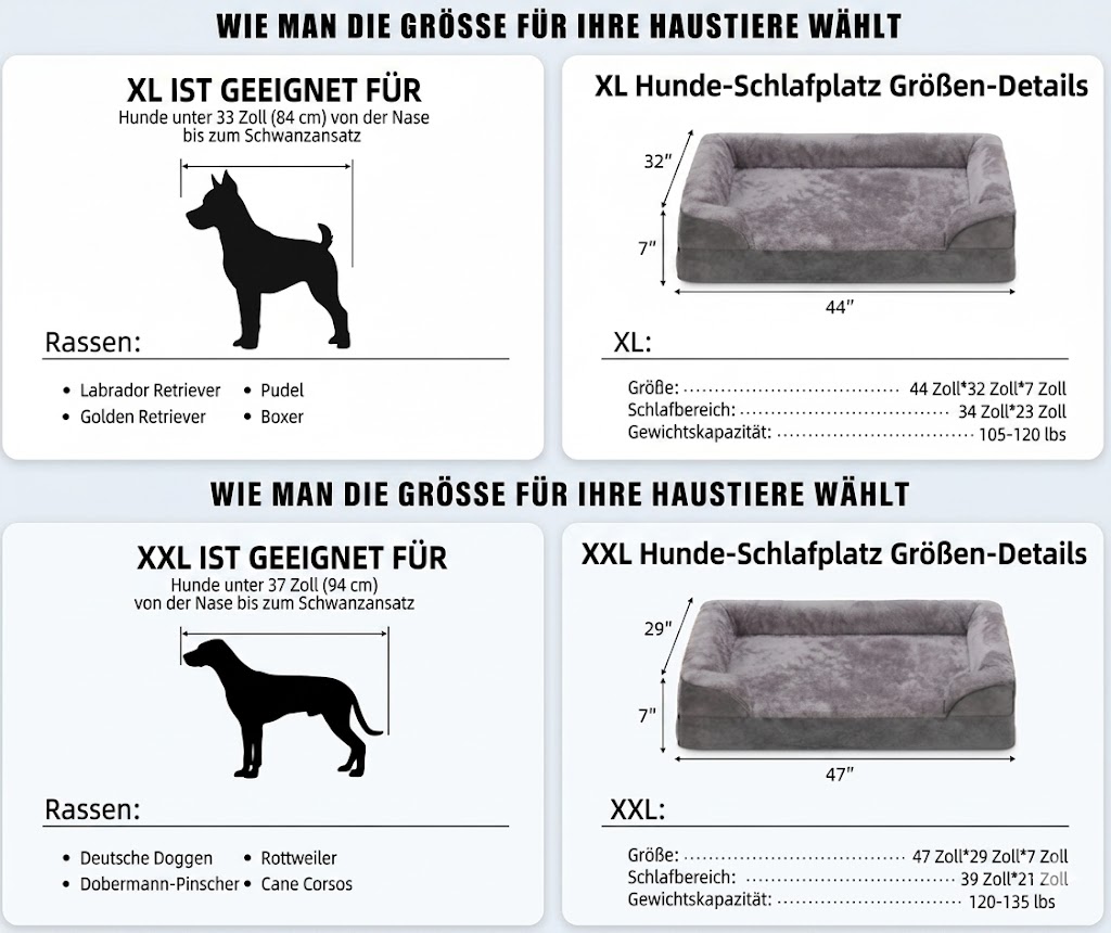 Wie wählt man die richtige Größe für Ihr Haustier 2